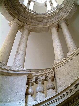 Spiral stair at Ch&acirc;teau Chambord